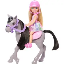Muñeca Barbie Chelsea Poni con accesorios incluidos