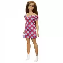 Muñeca curvy vitiligio Barbie Fashionista