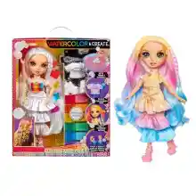 Muñeca de moda Rainbow High Watercolour Create