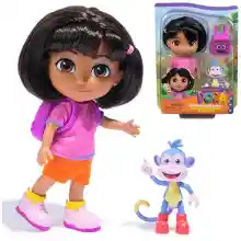 Muñeca Dora y Boots mejores amigos con accesorios