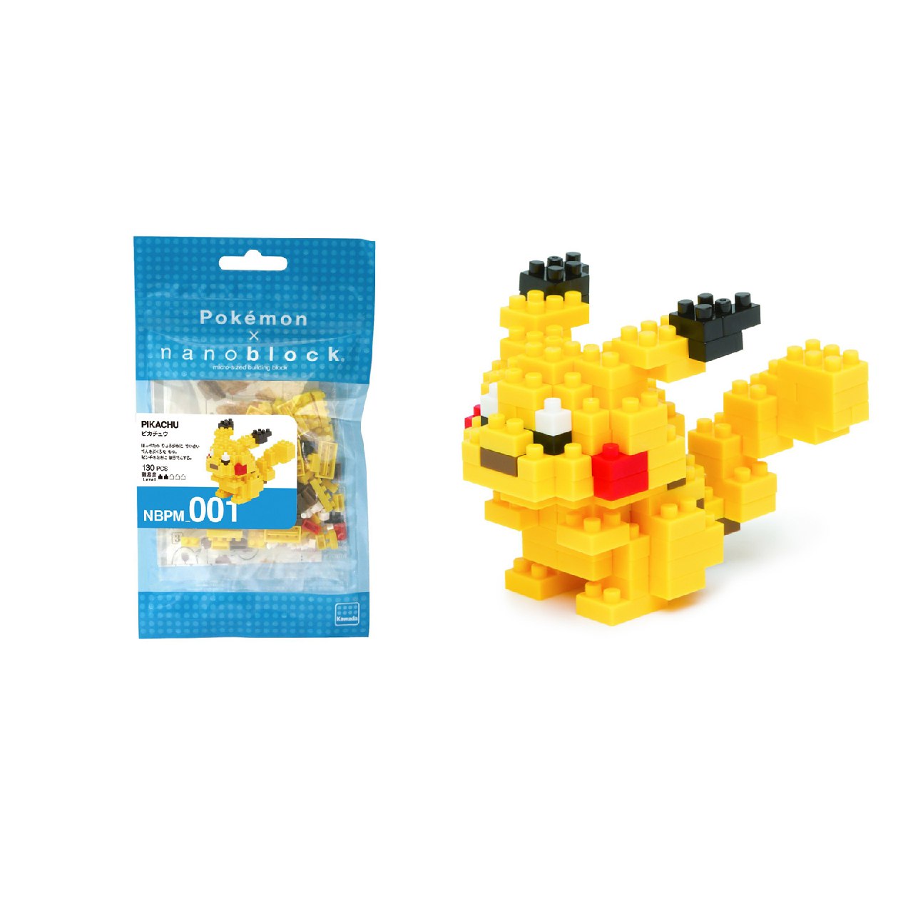 Nanoblock de Pikachu (mini LEGOS)