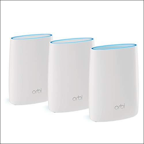 Netgear Orbi RBK53 - Sistema WiFi Mesh tribanda AC3000, cobertura de hasta 525 m²