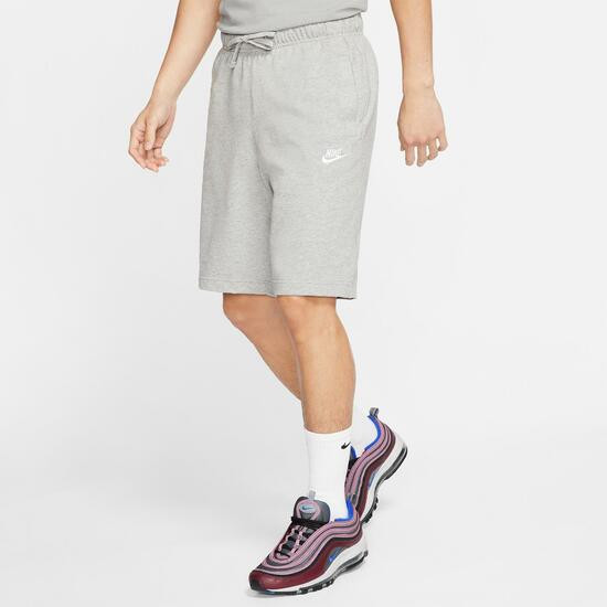 Pantalón corto hombre Nike Club Gris