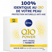 Nivea Q10 Crema antiarrugas + extra FPS30 50ml Protección Crema de Día