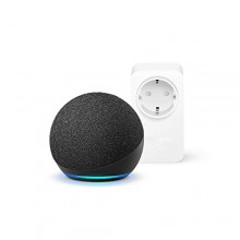Nuevo Echo Dot (4.ª generación) + enchufe inteligente Amazon Smart Plug