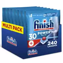 Oferta Flash! 240 pastillas Finish Poweball Power All in 1 Pastillas para lavavajillas