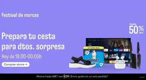 Ofertas Locas Miravia de 18:00 a 23:59h + Envio Gratis sin Mínimo + Cupón Flash 15% ¡SOLO HOY!