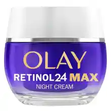 Olay Regenerist Retinol24 MAX Noche Crema Facial Sin Perfume, 50 ml