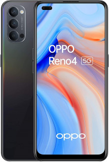 OPPO Reno 4 5G, Negro, 128 GB, 8 GB