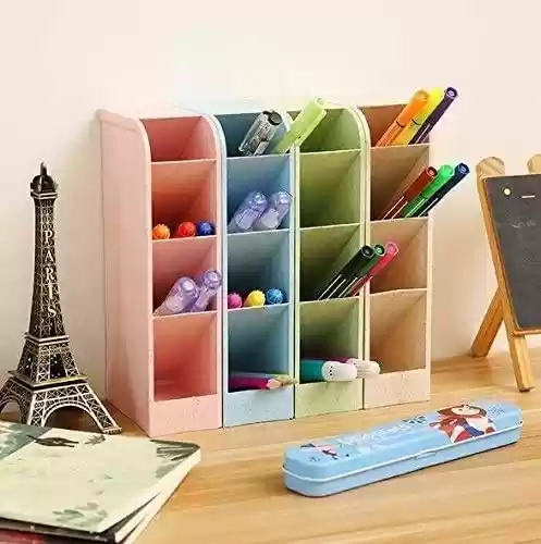 Organizador de escritorio con 16 compartimentos