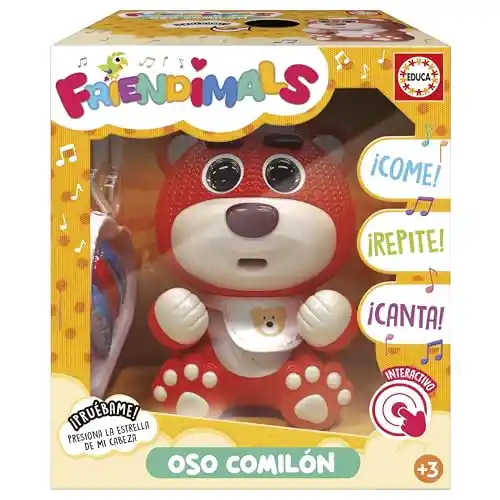 Oso Comilón Interactivo Educa Friendimals