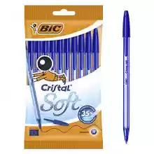Pack 10 bolígrafos BIC Cristal