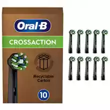 Pack 10 cabezales de repuesto Oral-B CrossAction Black Edition