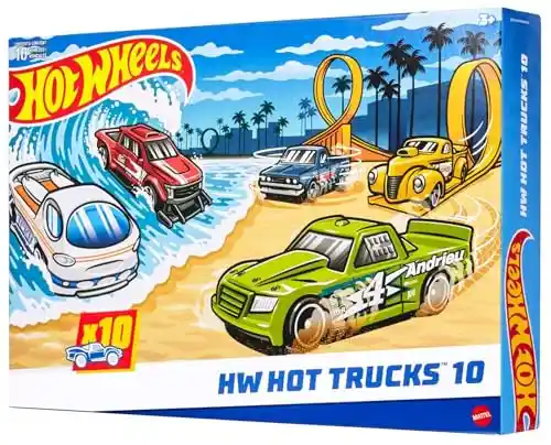Pack 10 Camiones Hot Wheels