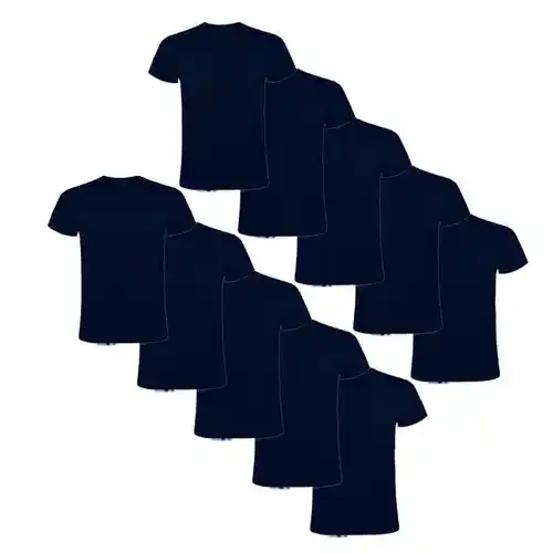 Pack 10 camisetas básicas de algodón Roly unisex - VARIOS COLORES A ELEGIR