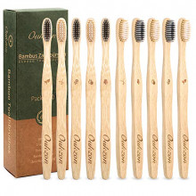 Pack 10 cepillos de dientes de bambú