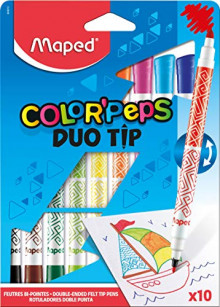Pack 10 rotuladores Maped Color' Peps