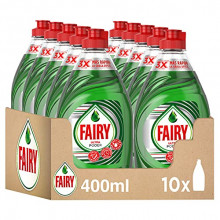 Pack 10 x 400 ml Fairy Ultra Lavavajillas Líquido a Mano con LiftAction