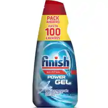 Pack 100 dosis Finish All in 1 Max Gel Lavavajillas, Duplo 50+50 Dosis, Brillo y Protección