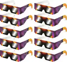 Pack 10x Gafas Eclipse Solar Homologadas