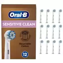 Pack 12 cabezales Oral-B Sensitive Clean recambios
