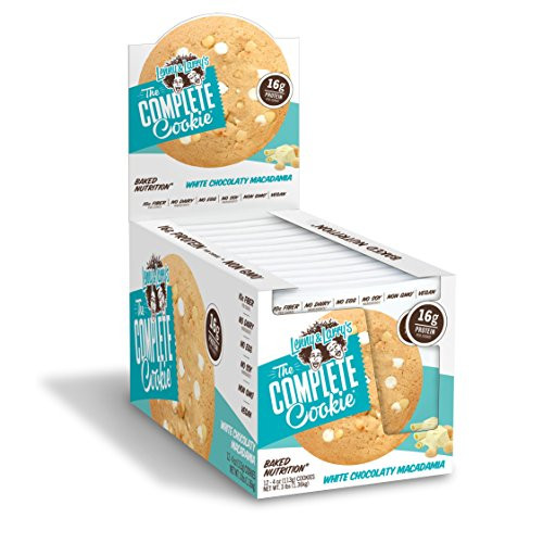 Pack 12 galletas Lenny & Larry's The Complete Cookie White Chocolate Macademia