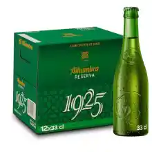 Pack 12x cervezas Alhambra Reserva 1925 33cl
