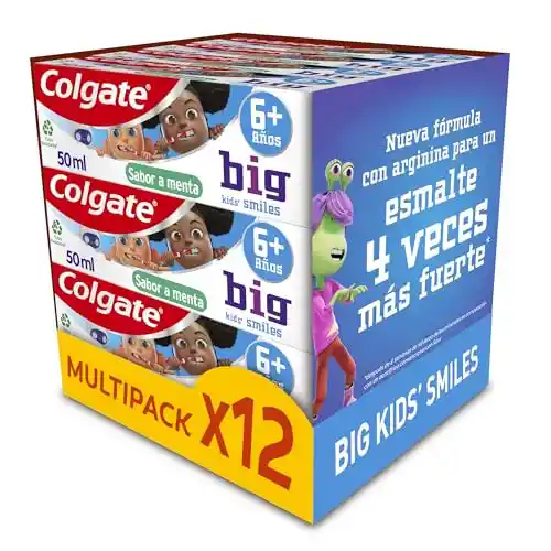 Pack 12x Pasta de Dientes Infantil Colgate Big Kids Smile