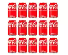 Pack 15 latas 33cl de Coca-Cola o Coca-Cola Zero solo 4,95€