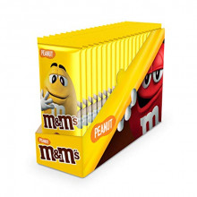 Pack 16 tabletas de chocolate M&M’s de Cacahuete