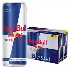 Pack 8x Red Bull Bebida Energética