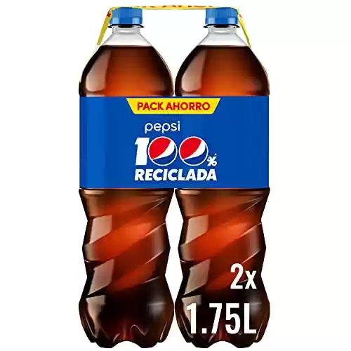 Pack 2 botellas de Pepsi de 1.75L
