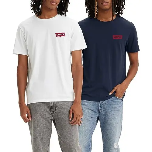 Pack 2 camisetas Levi's Crewneck Graphic Tee