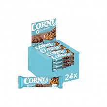 Pack 24 barritas Corny de Chocolate con Leche 0% azucares (compra recurrente)