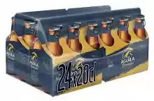 Pack 24 botellines El Águila Dorada Cerveza Lager Especial 20cl