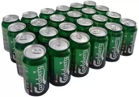Pack 24 latas de cerveza Carlsberg