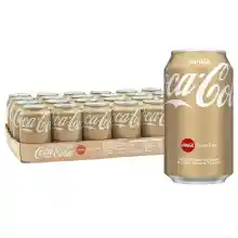 Pack 24 latas de Coca-cola Vainilla 330 ml