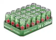 Pack 24 Latas Heineken Cerveza Lager (50cl)