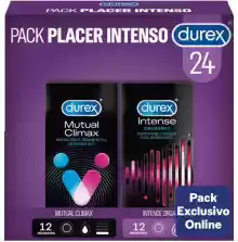Pack 24 preservativos Durex Placer Intenso