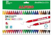Pack 24 Rotuladores alpino double double