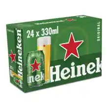 Pack 24 x 330ml Cerveza Lager Heineken