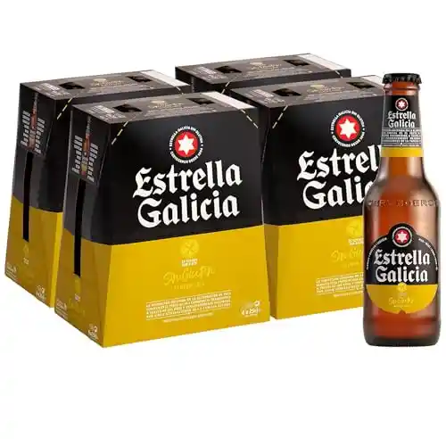 Pack 24x 25cl Cerveza Estrella Galicia Sin Gluten