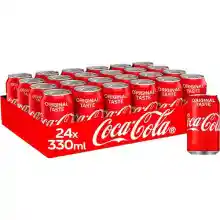 Pack 24x 33cl Coca-Cola Sabor Original ó Zero Azúcar