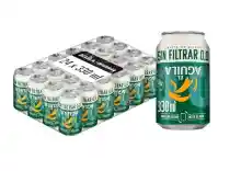 Pack 24x cervezas El Aguila Sin Filtrar Sin Alcohol 33cl
