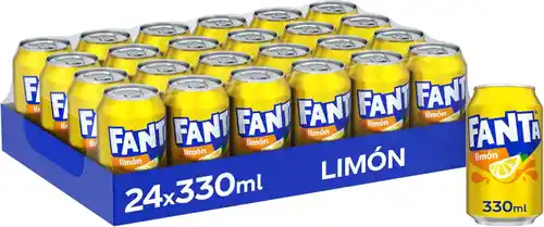 Pack 24x latas 33cl Fanta Limón