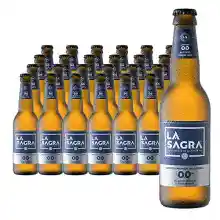 Pack 24x33cl cervezas La Sagra 0,0