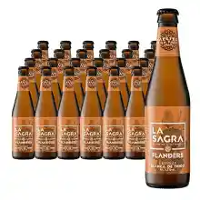 Pack 24x33cl cervezas La Sagra Flanders