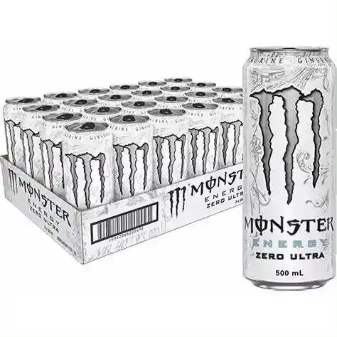 Pack 24x50cl MONSTER Ultra White Bebida energética sin azúcar