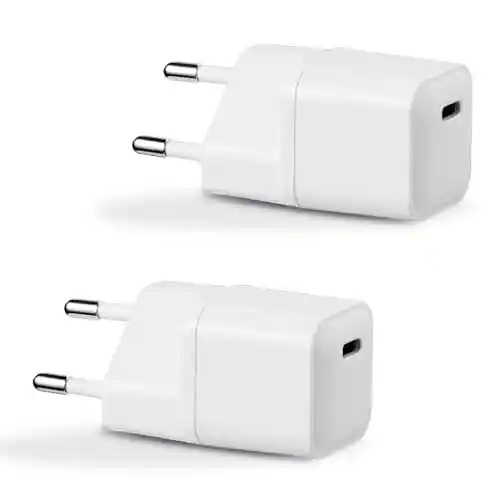 Pack 2x Cargadores USB-C de 20 W