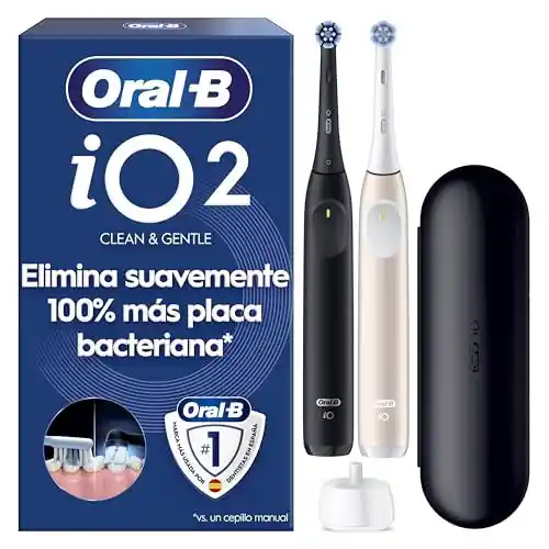 Pack 2x Cepillos Eléctricos Oral-B iO2